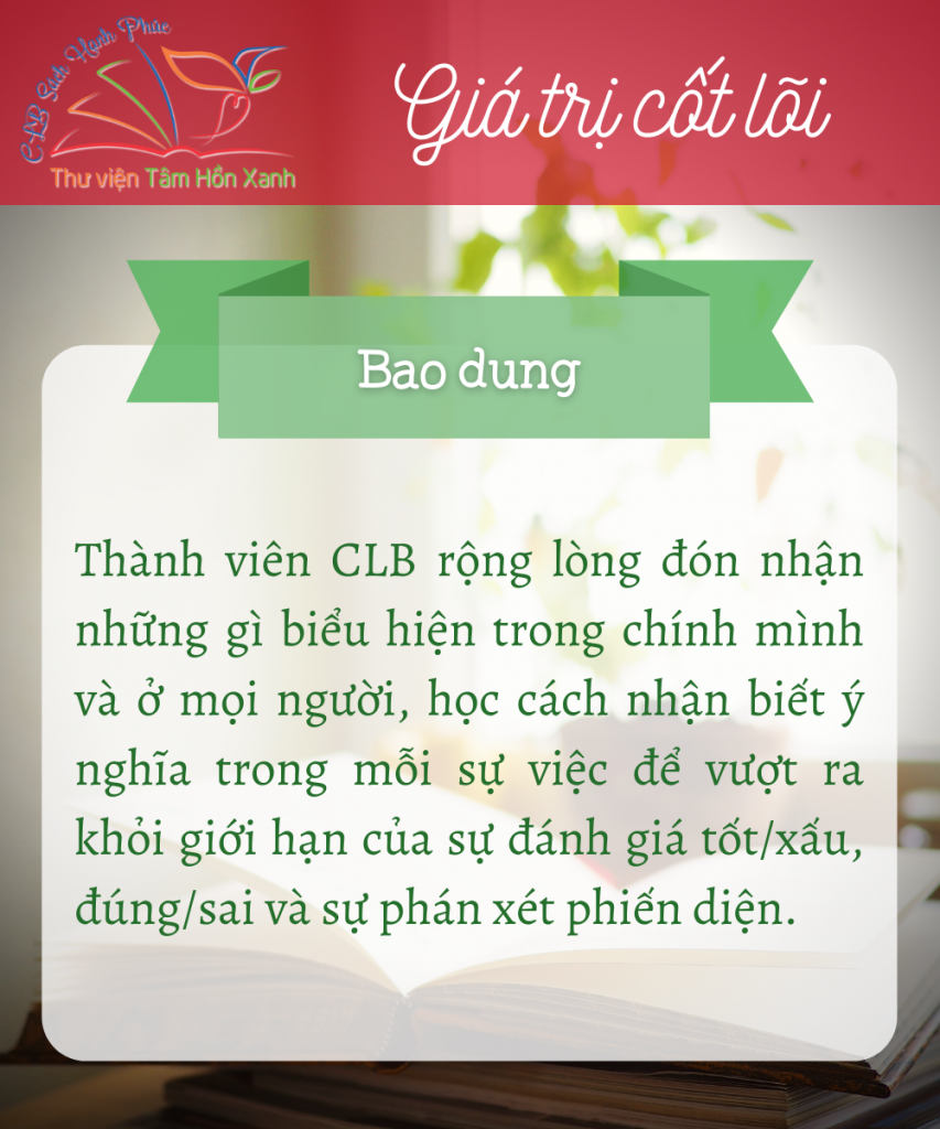 Tuần giá trị #02: BAO DUNG